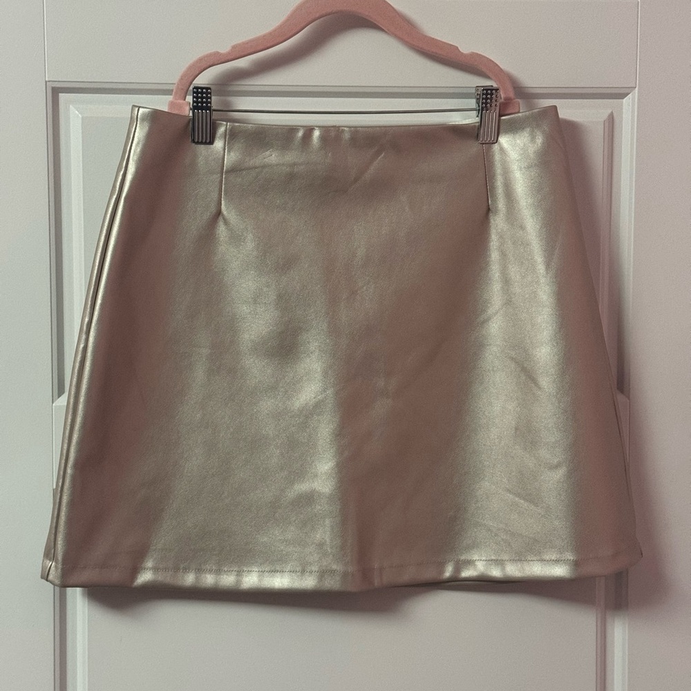 NWT Dynamite Kaila mini A-line skirt- Medium